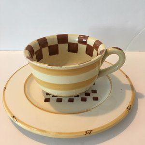 Bath & Body Works At Home Acorn Soup Mug & Plate